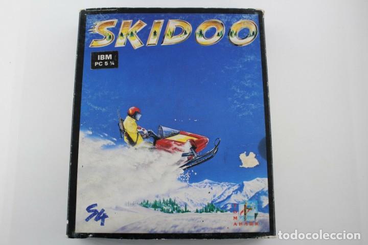 Videojuegos y consolas: PC IBM 5 1/4 5,25 SYSTEM 4 SKIDOO VERSION ESPA&Ntilde;OLA - Foto 1
