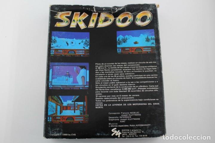 Videojuegos y consolas: PC IBM 5 1/4 5,25 SYSTEM 4 SKIDOO VERSION ESPA&Ntilde;OLA - Foto 2