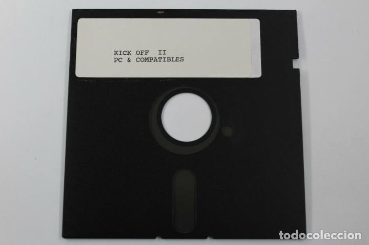 Videojuegos y consolas: PC IBM 5 1/4 5,25 SYSTEM 4 ANCO KICK OFF 2 VERSION ESPA&Ntilde;OLA - Foto 5
