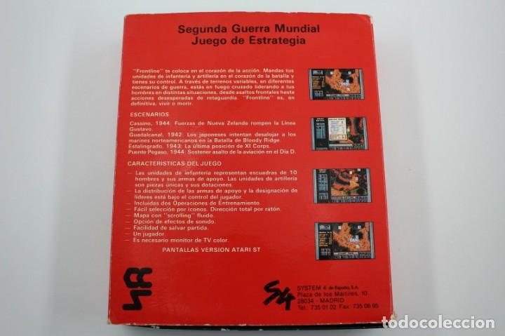 Videojuegos y consolas: PC IBM 5 1/4 5,25 SYSTEM 4 FRONTLINE VERSION ESPA&Ntilde;OLA - Foto 2