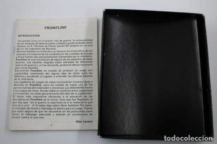 Videojuegos y consolas: PC IBM 5 1/4 5,25 SYSTEM 4 FRONTLINE VERSION ESPA&Ntilde;OLA - Foto 4