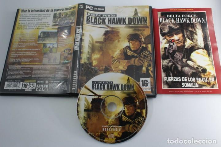 Videojuegos y consolas: PC DELTA FORCE BLACK HAWK DOWN NOVALOGIC COMPLETO PAL ESPA&Ntilde;A - Foto 1