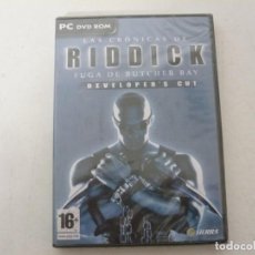 Videojuegos y Consolas: CRÓNICAS DE RIDDICK - NUEVO - PRECINTADO / DVD BOX / IBM PC / RETRO VINTAGE / CD - DVD. Lote 273969258