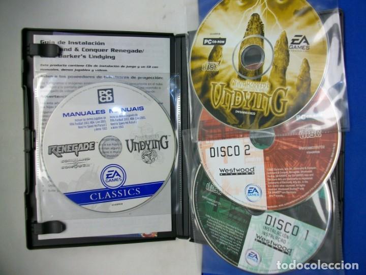 Videojuegos y consolas: COMMAND & CONQUER RENEGADE + CLIVE BARKERS UNDYING JUEGO para PC - Foto 2