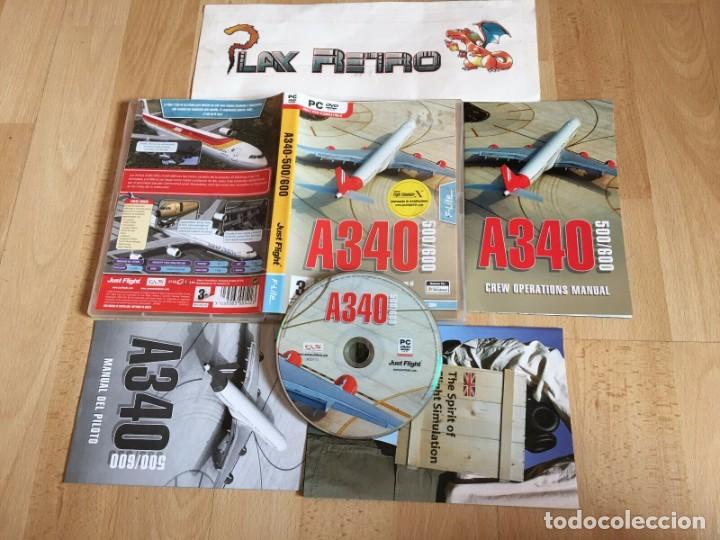 Videojuegos y consolas: PC A340-500/600 PAL ESPA&Ntilde;A - Foto 1