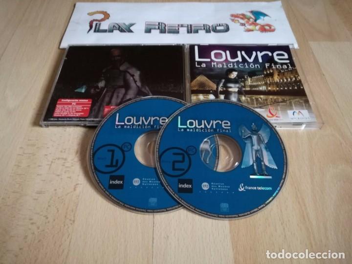 Videojuegos y consolas: PC LOUVRE LA MALDICION FINAL PAL ESPA&Ntilde;A - Foto 1