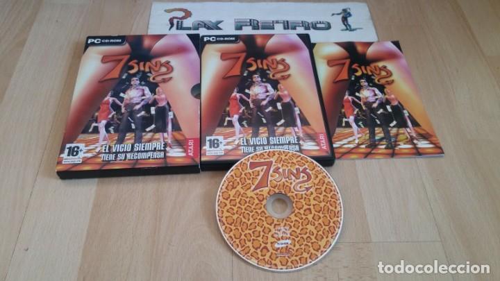 Videojuegos y consolas: PC 7 SINS COMPLETO PAL ESPA&Ntilde;A - Foto 1