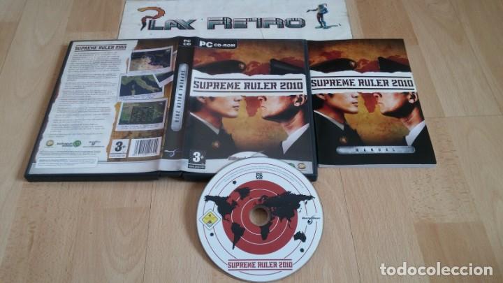 Videojuegos y consolas: PC SUPREME RULER 2010 PAL ESPA&Ntilde;A - Foto 1