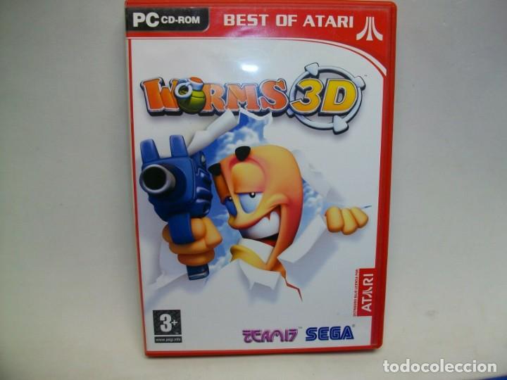 Videojuegos y consolas: WORMS 3D JUEGO de SEGA para PC - Foto 1