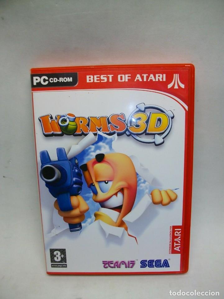 Videojuegos y consolas: WORMS 3D JUEGO de SEGA para PC - Foto 3