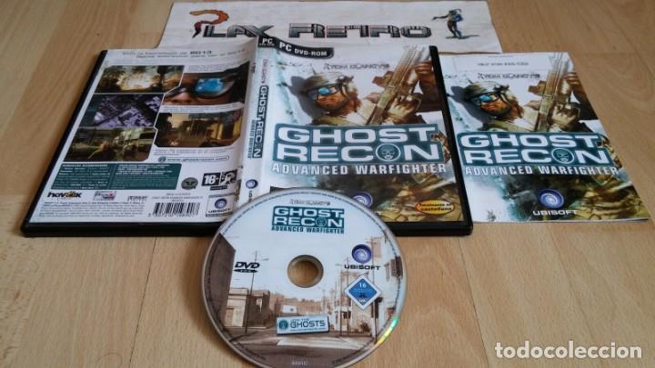 Videojuegos y consolas: PC TOM CLANCYS GHOST RECON ADVANCED WARFIGHTER COMPLETO PAL ESPA&Ntilde;A - Foto 1