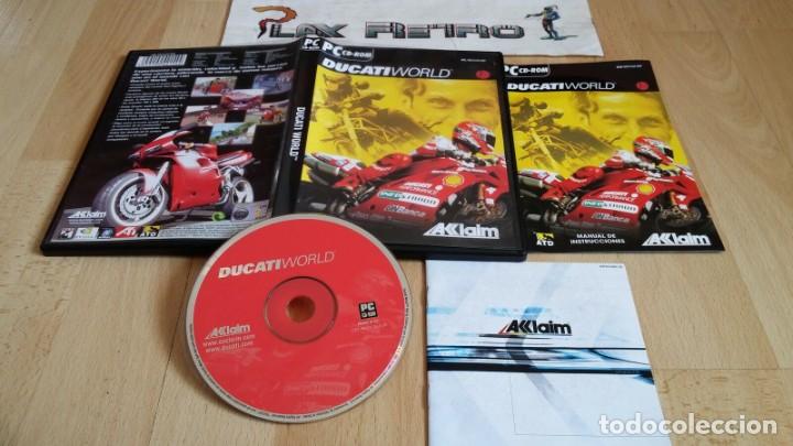 Videojuegos y consolas: PC DUCATI WORLD COMPLETO PAL ESPA&Ntilde;A - Foto 1