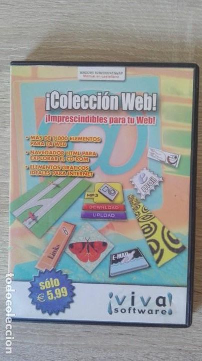Videojuegos y consolas: COLECCI&Oacute;N WEB-PC CD ROM-FINSON-A&Ntilde;O 2002. - Foto 1