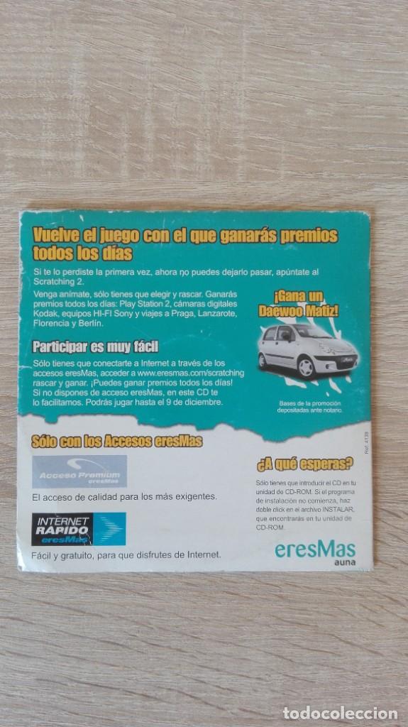 Videojuegos y consolas: SCRATCHING 2-PC CD ROM-ERESMAS-AUNA-A&Ntilde;O 2003. - Foto 2