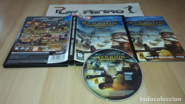 Videojuegos y consolas: PC FULL SPECTRUM WARRIOR TEN HAMMERS COMPLETO PAL ESPA&Ntilde;A - Foto 1
