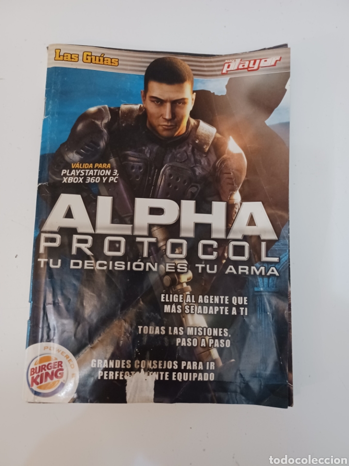Videojuegos y consolas: Gu&iacute;a marca player videojuego Alpha protocol - Foto 1