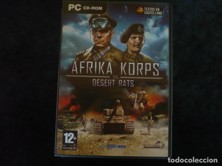Videojuegos y consolas: afrika korps vs. desert rats - como nuevo - Foto 1