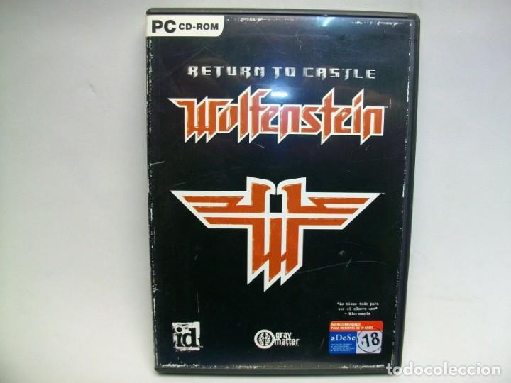 Videojuegos y consolas: WOLFENSTEIN RETURN TO CASTLE JUEGO para PC - Foto 1