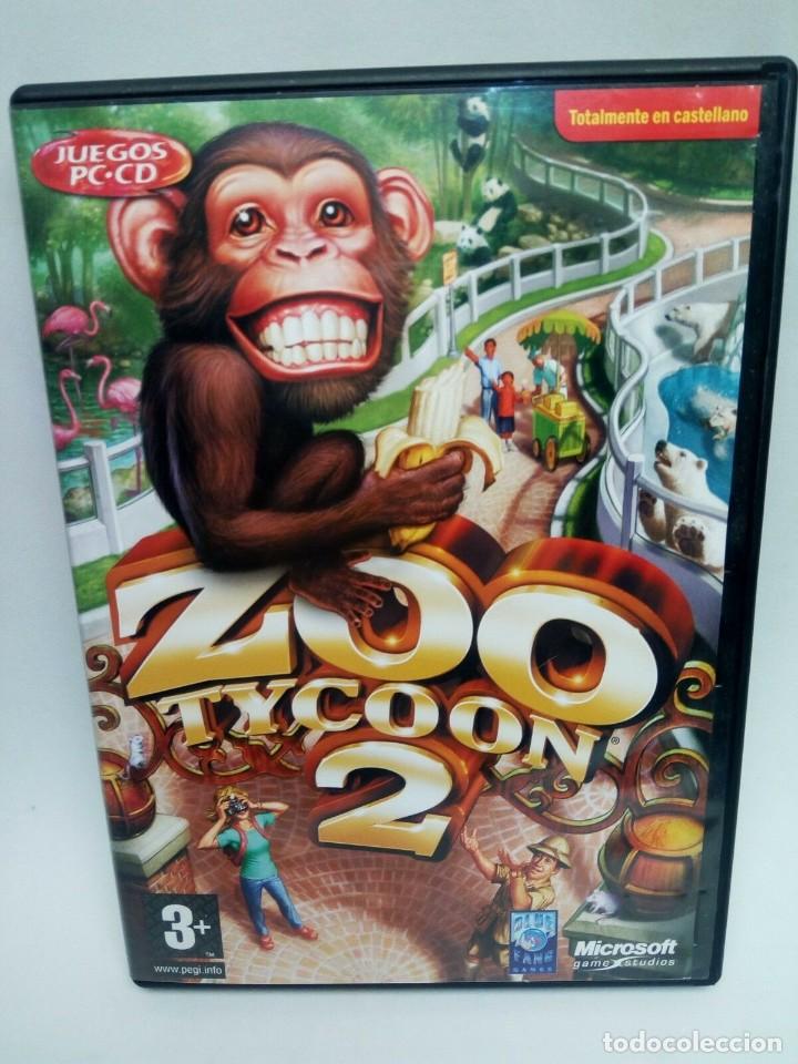 Videojuegos y consolas: ZOO TYCOON 2 de MICROSOFT JUEGO DE PC PAL EN ESPA&Ntilde;OL - Foto 1
