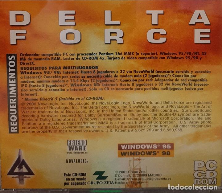 Videojuegos y consolas: DELTA FORCE. JUEGO PARA PC. USADO, BUEN ESTADO. - Foto 3