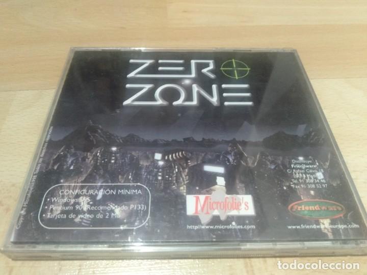 Videojuegos y consolas: PC ZERO ZONE MUY BUEN ESTADO PAL ESPA&Ntilde;A - Foto 4