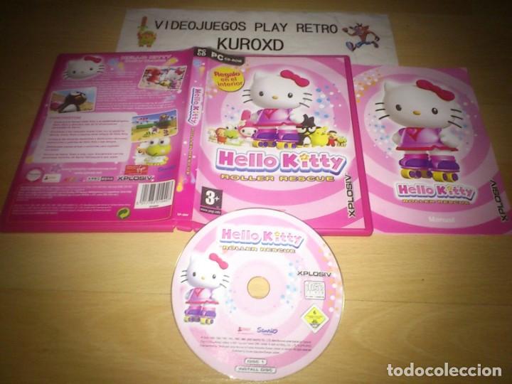Videojuegos y consolas: PC HELLO KITTY ROLLER RESCUE COMPLETO PAL ESPA&Ntilde;A - Foto 1