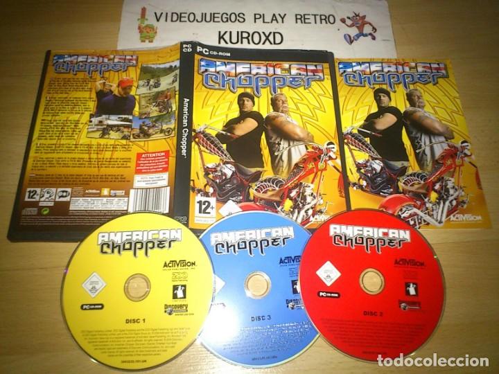 Videojuegos y consolas: PC AMERICAN CHOPPER COMPLETO PAL ESPA&Ntilde;A - Foto 1