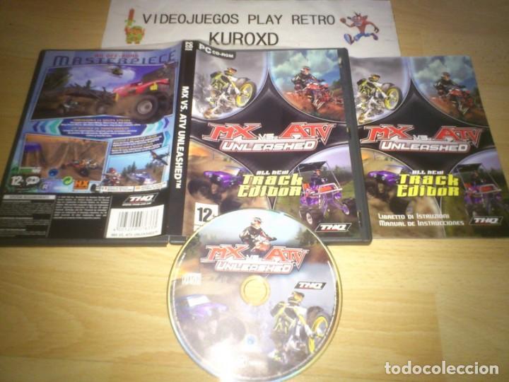 Videojuegos y consolas: PC MX VS. ATV UNLEASHED COMPLETO PAL ESPA&Ntilde;A - Foto 1