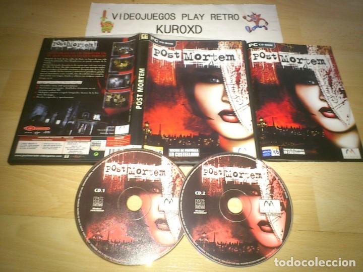 Videojuegos y consolas: PC POST MORTEM COMPLETO PAL ESPA&Ntilde;A - Foto 1