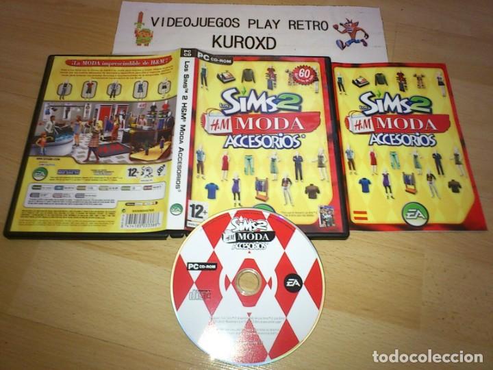 Videojuegos y consolas: PC LOS SIMS 2 H&M MODA ACCESORIOS COMPLETO PAL ESPA&Ntilde;A - Foto 1