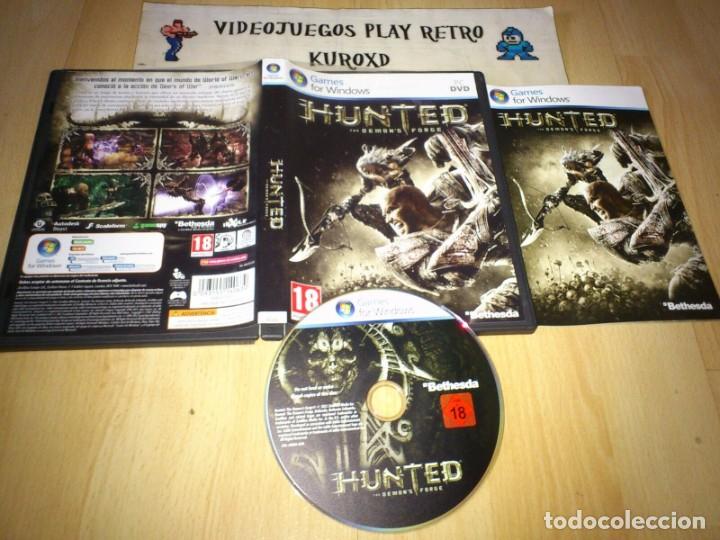 Videojuegos y consolas: PC HUNTED THE DEMONS FORGE COMPLETO PAL ESPA&Ntilde;A - Foto 1
