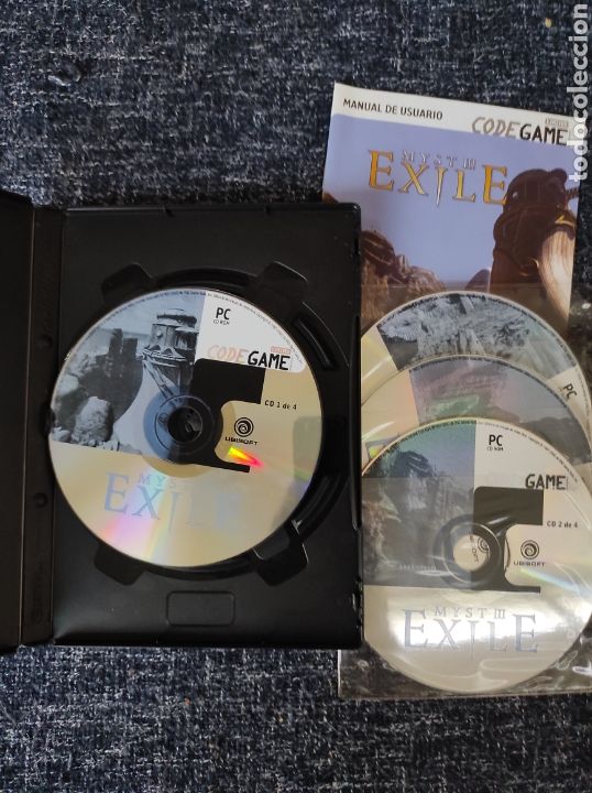 Videojuegos y consolas: JUEGO PC EXILE CODE GAMES - CONTIENE 4 CD + LIBRO INSTRUCCIONES - Foto 2