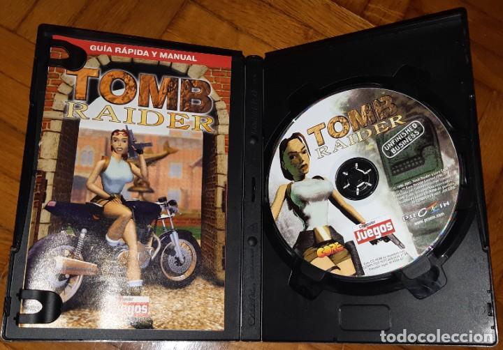 Videojuegos y consolas: JUEGO CD PC TOMB RAIDER LARA CROFT - Foto 3