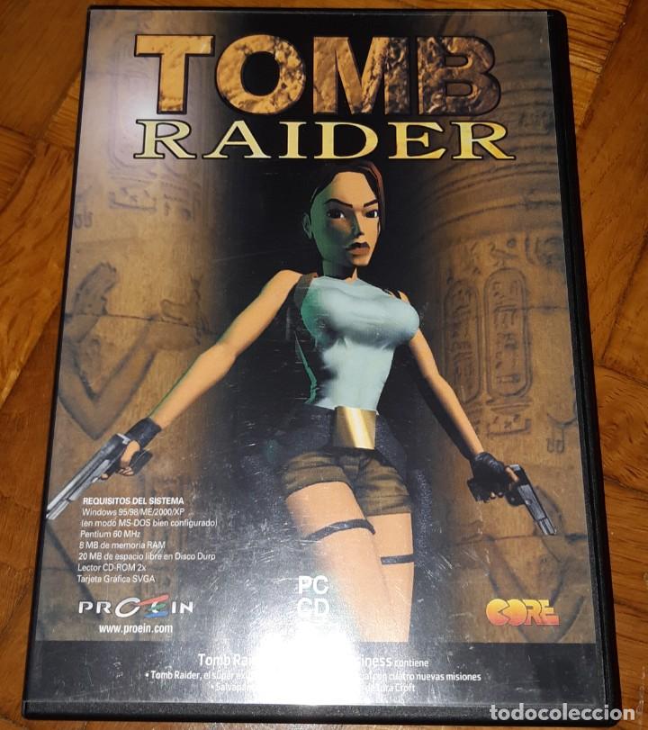 Videojuegos y consolas: JUEGO CD PC TOMB RAIDER LARA CROFT - Foto 1
