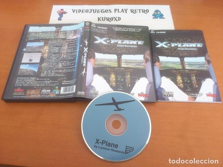 Videojuegos y consolas: PC X-PLANE FLIGHT SIMULATOR COMPLETO PAL ESPA&Ntilde;A - Foto 1