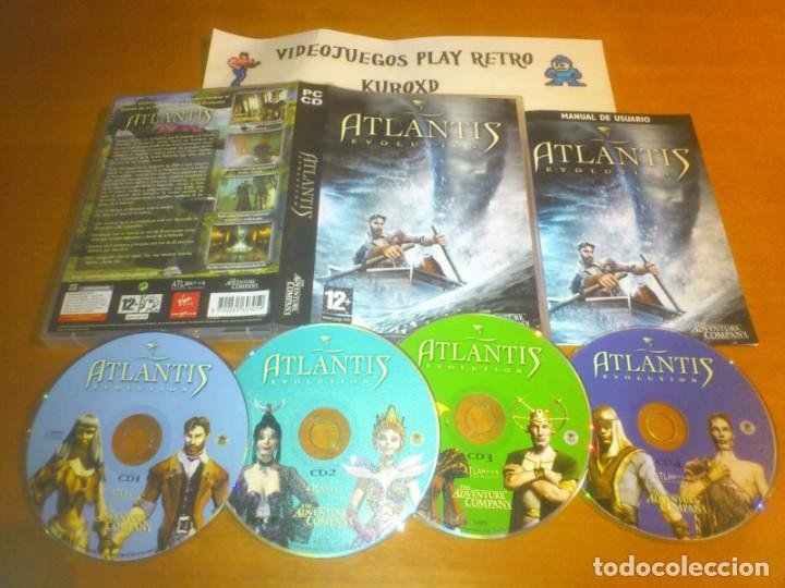 Videojuegos y consolas: PC ATLANTIS EVOLUTION COMPLETO PAL ESPA&Ntilde;A - Foto 1