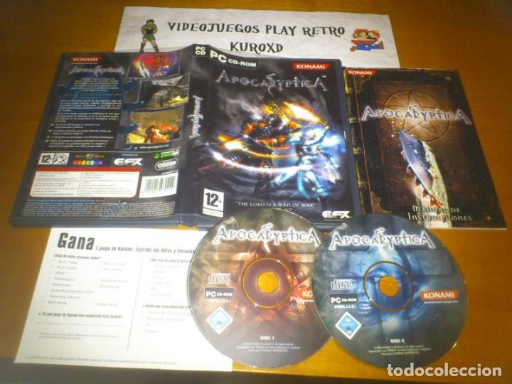 Videojuegos y consolas: PC APOCALYPTICA COMPLETO PAL ESPA&Ntilde;A - Foto 1