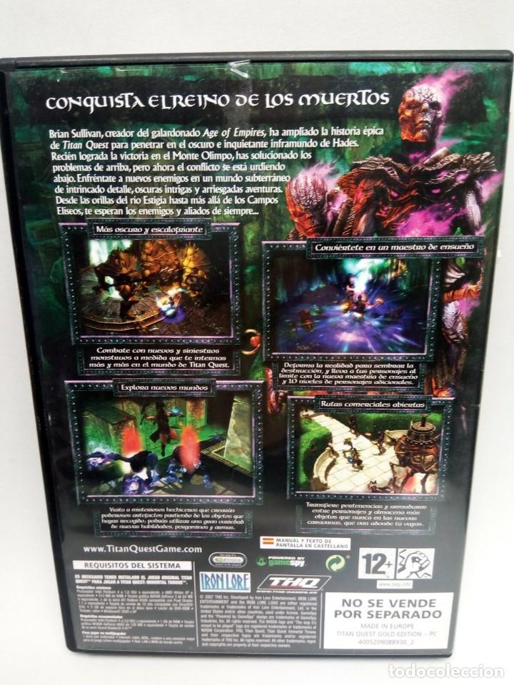 Videojuegos y consolas: TITANQUEST INMORTAL THRONE JUEGO de PC - Foto 2