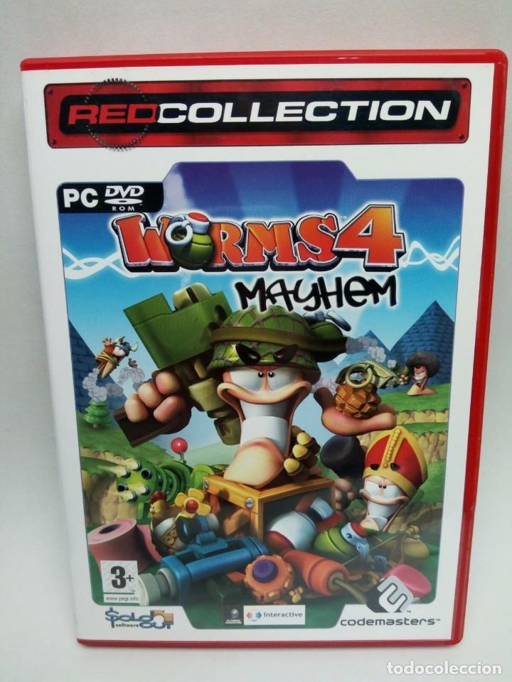 Videojuegos y consolas: WORMS 4 MAYHEM JUEGO de PC PAL - Foto 1
