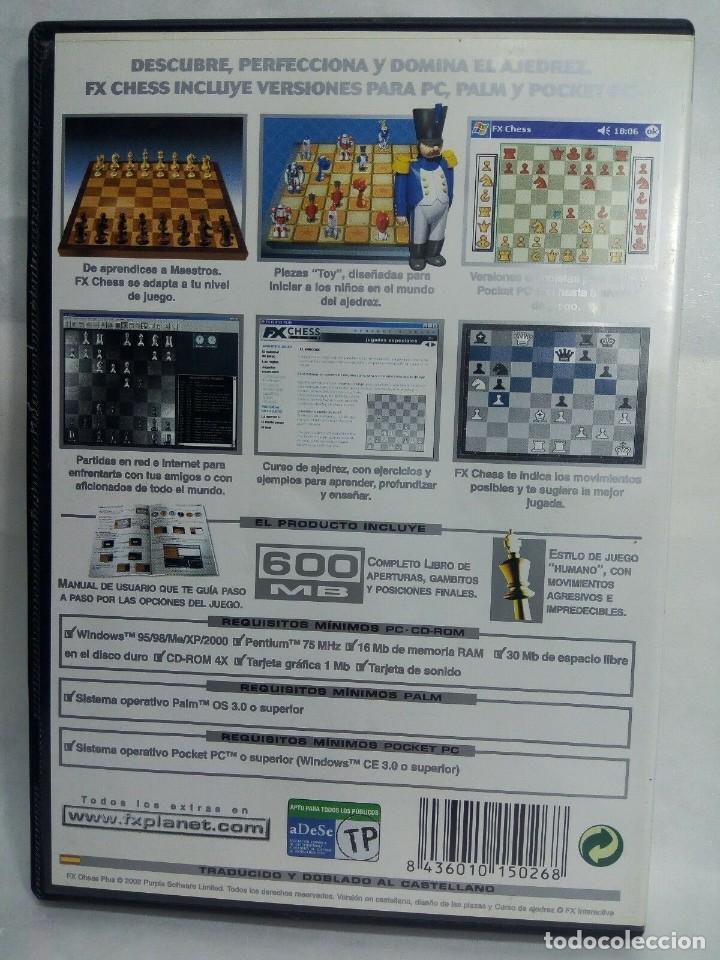 Videojuegos y consolas: FX CHESS Plus, juego de PC en Espa&ntilde;ol - Foto 2