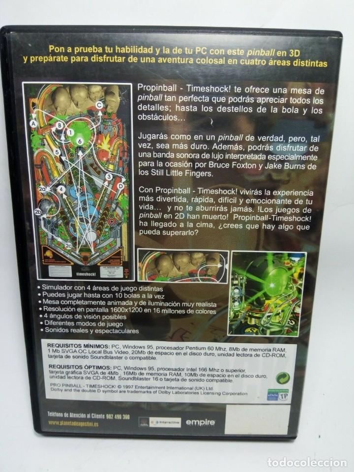 Videojuegos y consolas: Pro Pinball Timeshock para PC - Foto 2
