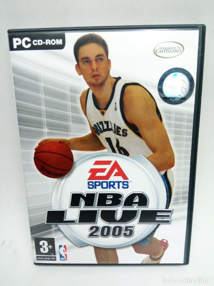 Videojuegos y consolas: NBA LIVE 2005 JUEGO de PC PAL - Foto 1