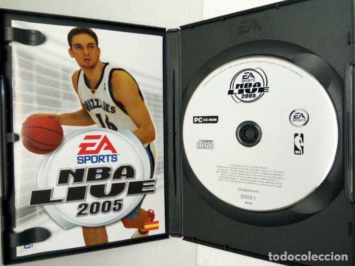 Videojuegos y consolas: NBA LIVE 2005 JUEGO de PC PAL - Foto 2