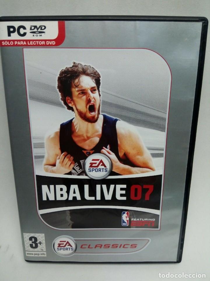 Videojuegos y consolas: NBA LIVE 07 JUEGO de PC PAL - Foto 1