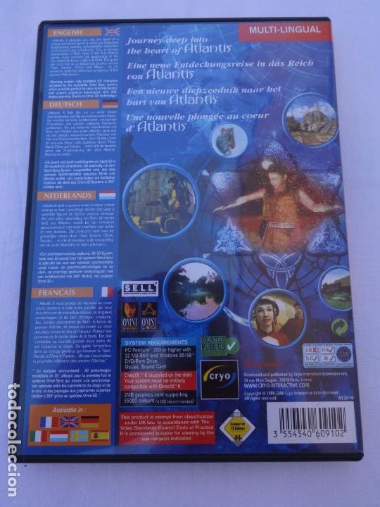 Videojuegos y consolas: ATLANTIS II JUEGO DE PC - Foto 2