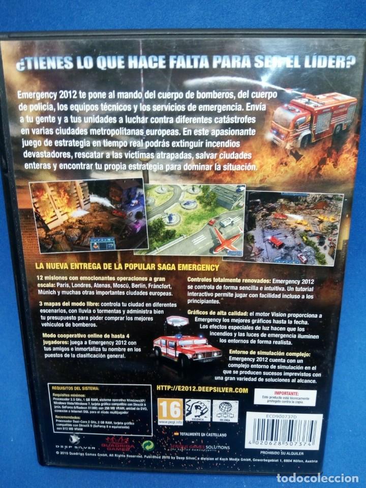 Videojuegos y consolas: EMERGENCY2012 de PC PAL - Foto 2