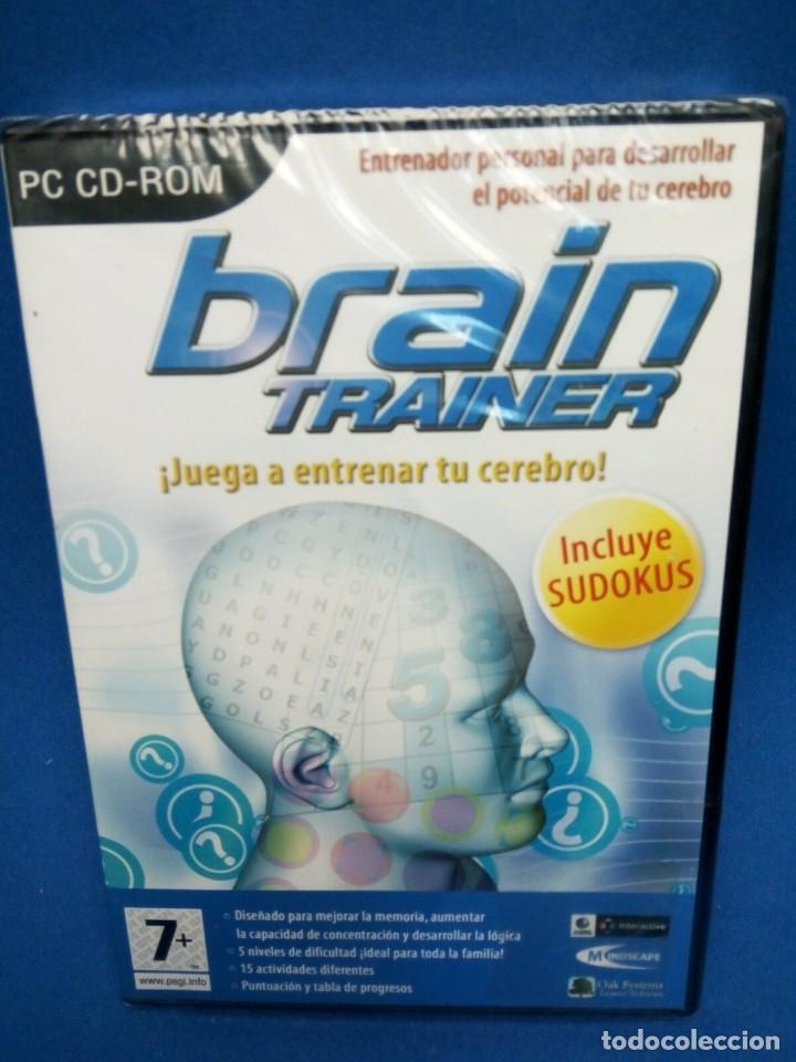 Videojuegos y consolas: BRAIN TRAINER 1 JUEGO de PC NUEVO y PRECINTADO - Foto 1