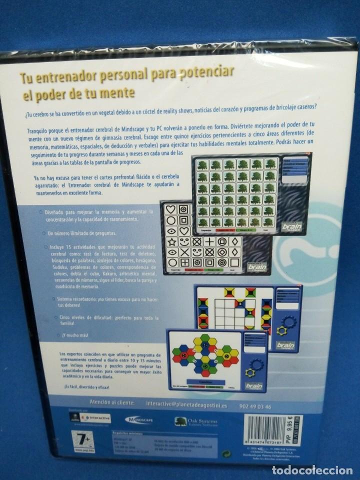 Videojuegos y consolas: BRAIN TRAINER 1 JUEGO de PC NUEVO y PRECINTADO - Foto 2