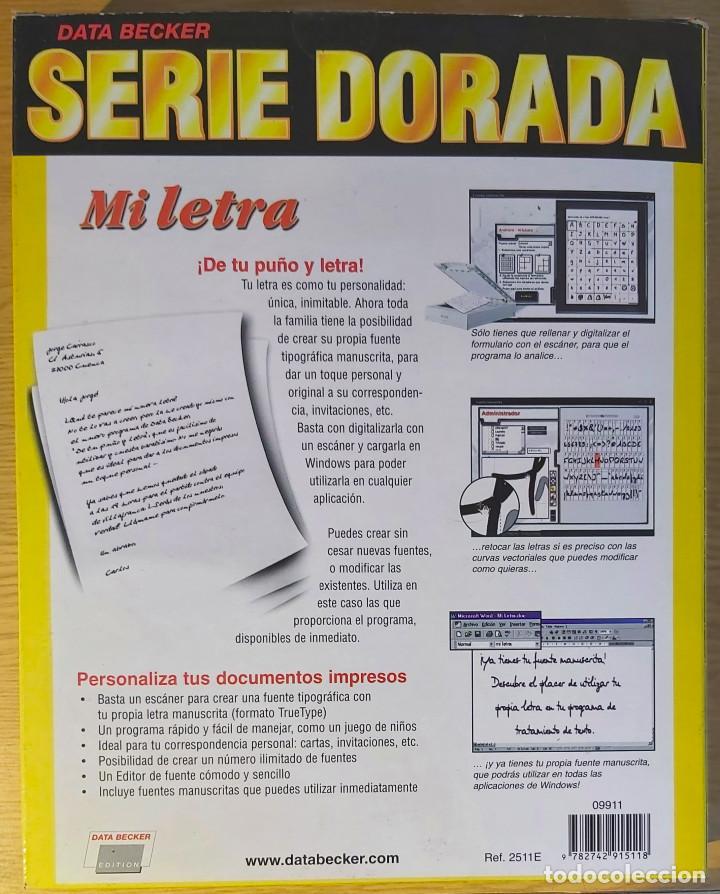 Videojuegos y consolas: Mi letra - Data Becker Software PC - Foto 2