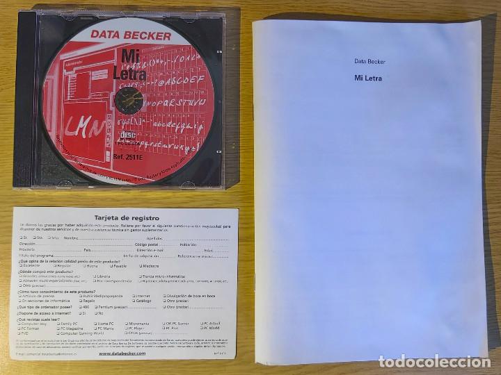 Videojuegos y consolas: Mi letra - Data Becker Software PC - Foto 3